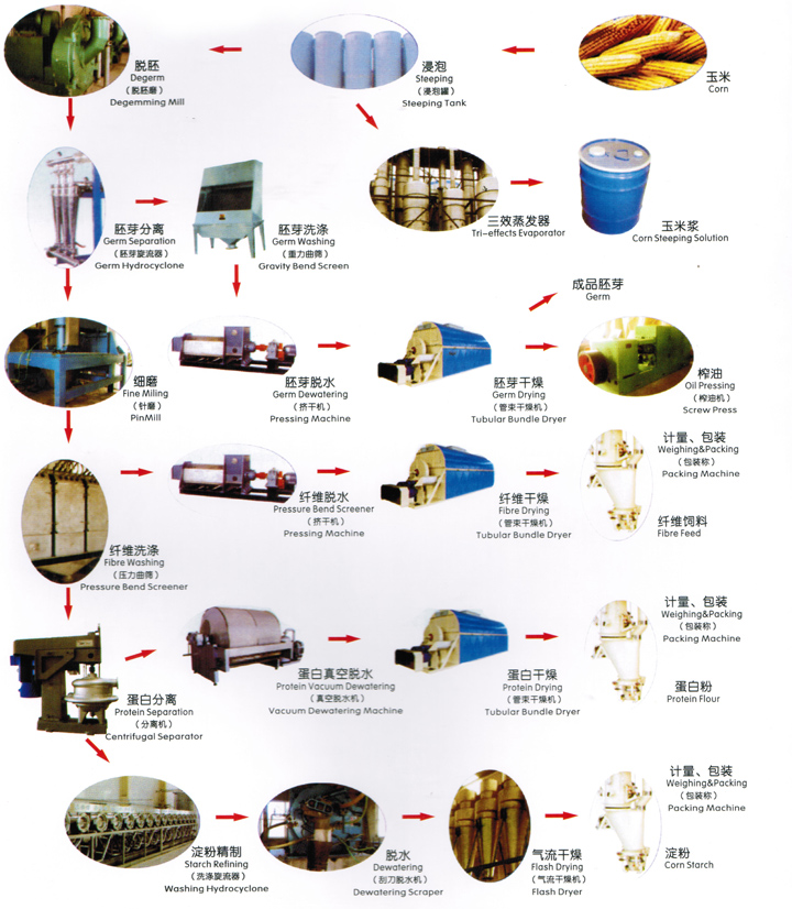 玉米深加工工艺